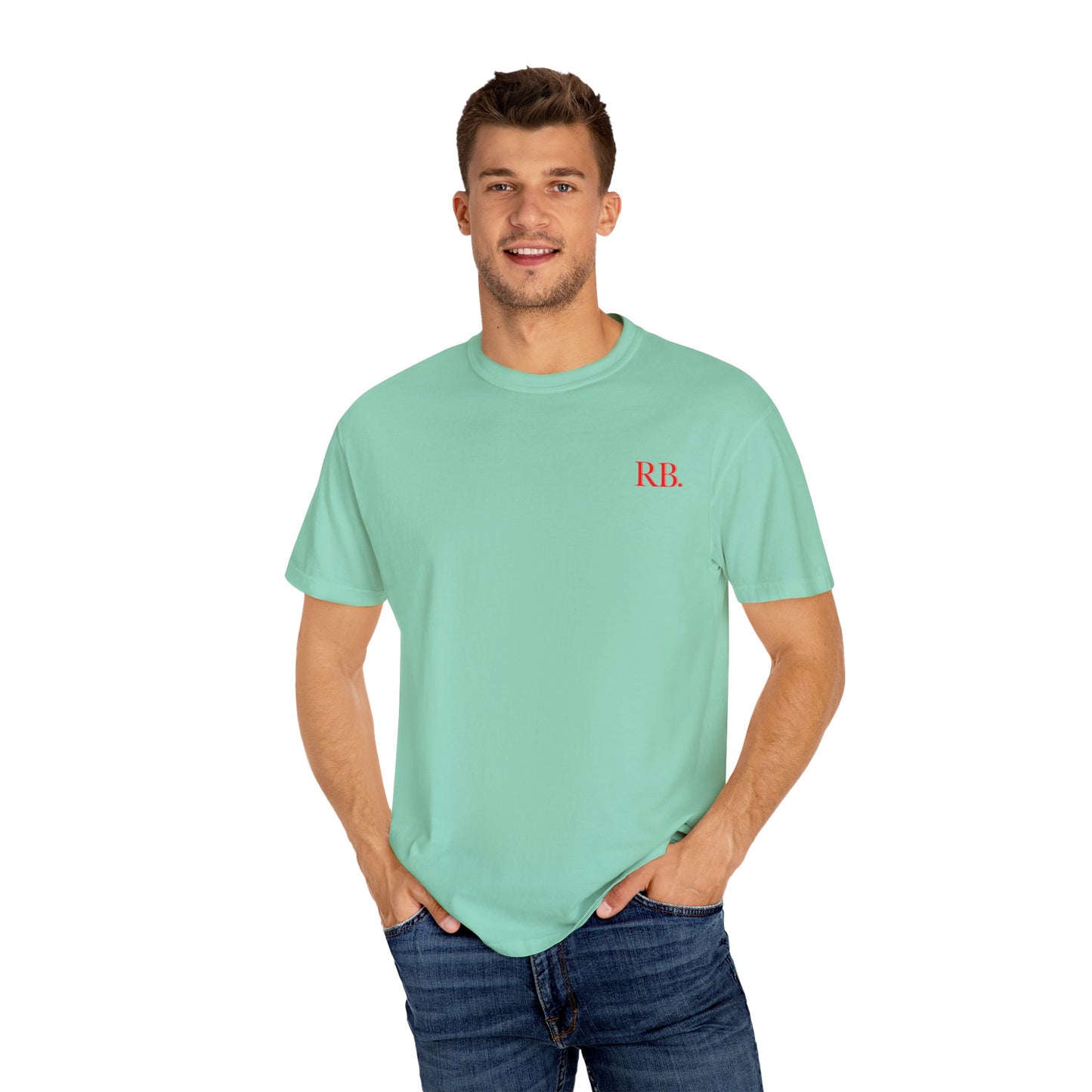 Inspirational Unisex Garment-Dyed T-Shirt - Ephesians 6:11 Design