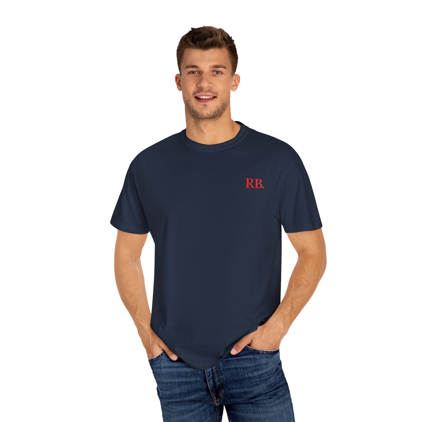 Inspirational Unisex Garment-Dyed T-Shirt - Ephesians 6:11 Design