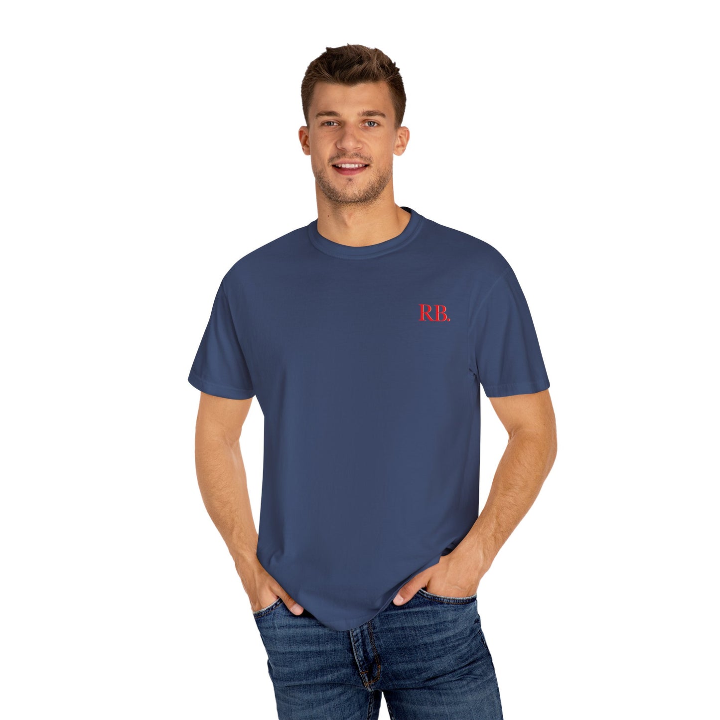 Inspirational Unisex Garment-Dyed T-Shirt - Ephesians 6:11 Design