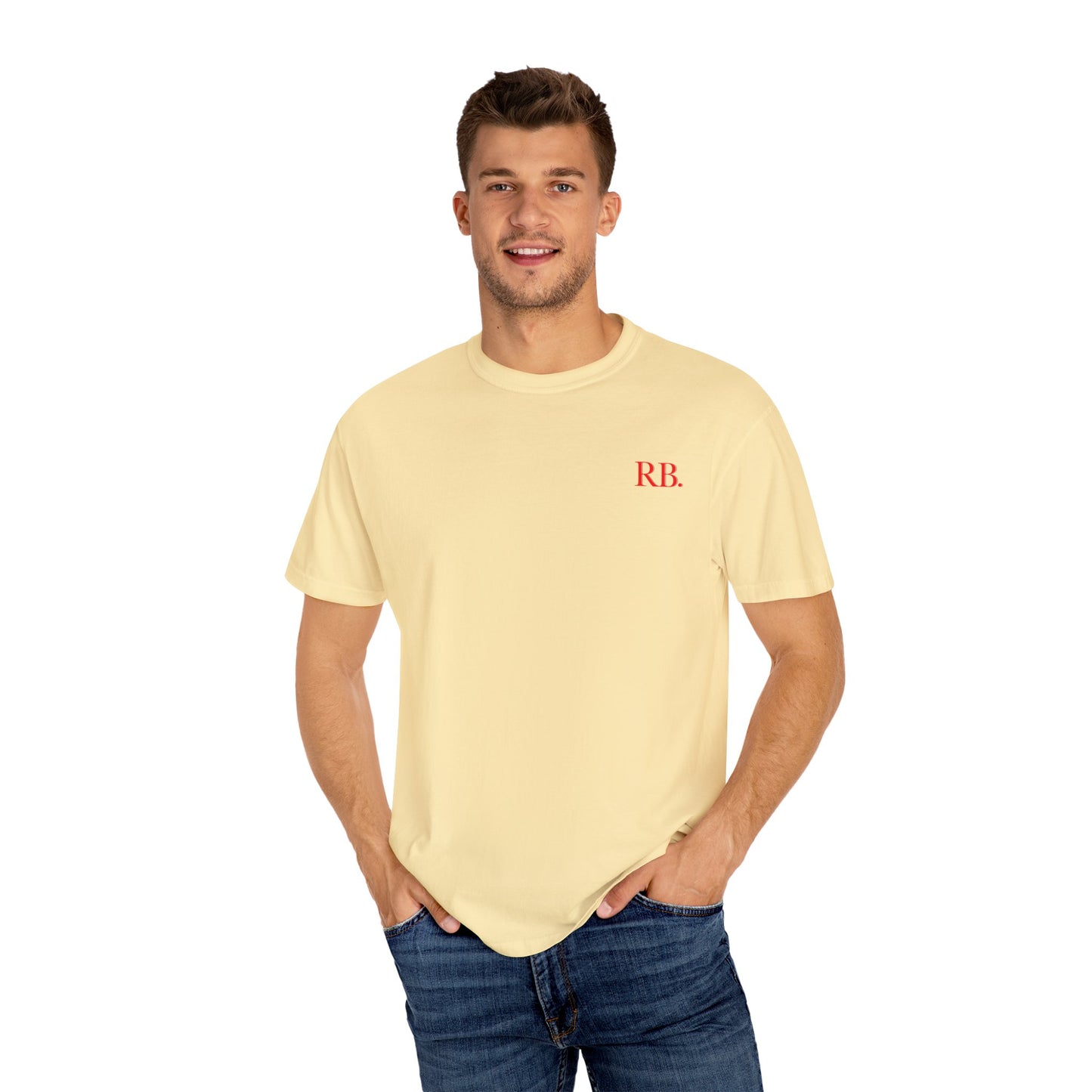 Inspirational Unisex Garment-Dyed T-Shirt - Ephesians 6:11 Design